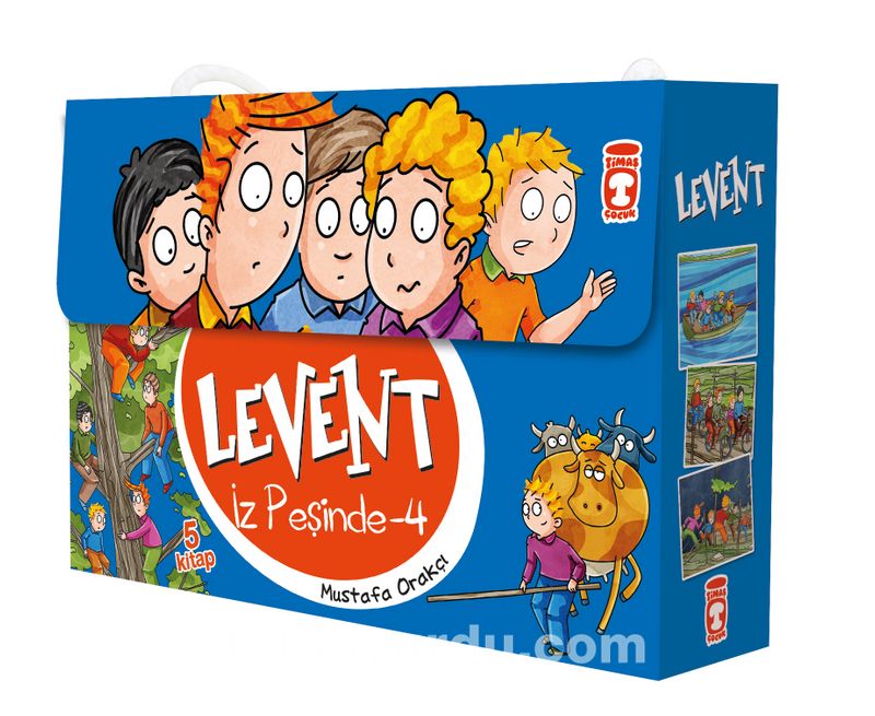 Levent İz Peşinde 4 Set (5 Kitap)