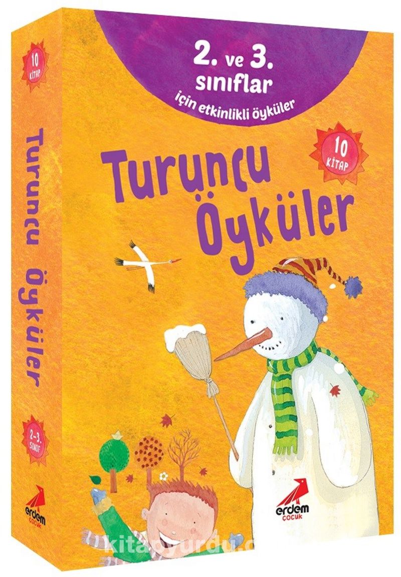 Turuncu Öyküler (10 Kitap) (2. ve 3. Sınıflar İçin Etkinlikli Öyküler)