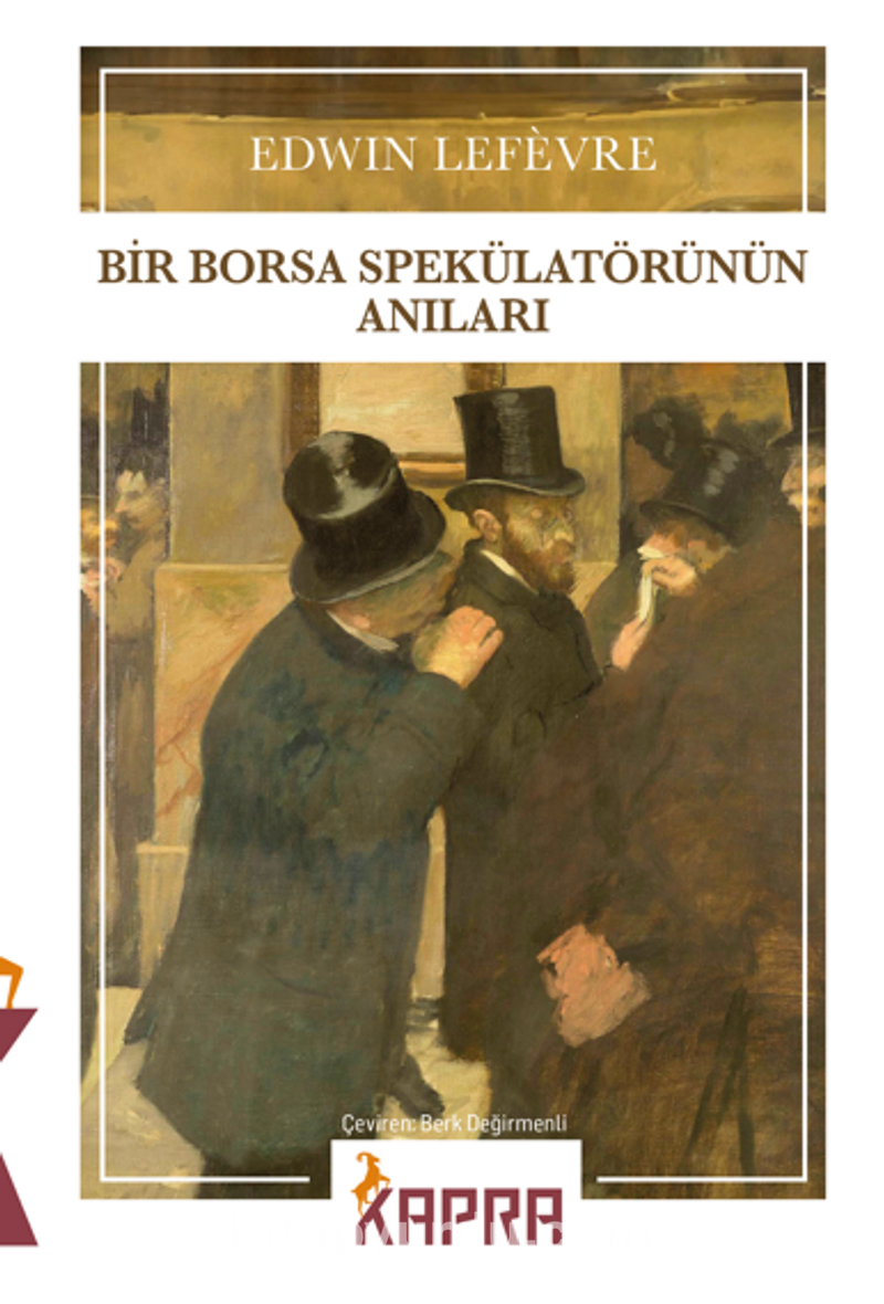 Bir Borsa Spekülatörünün Anıları