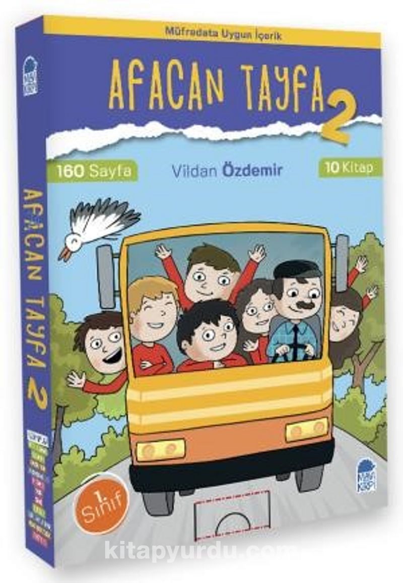 Afacan Tayfa 2  1. Sınıf Okuma Seti (10 Kitap)