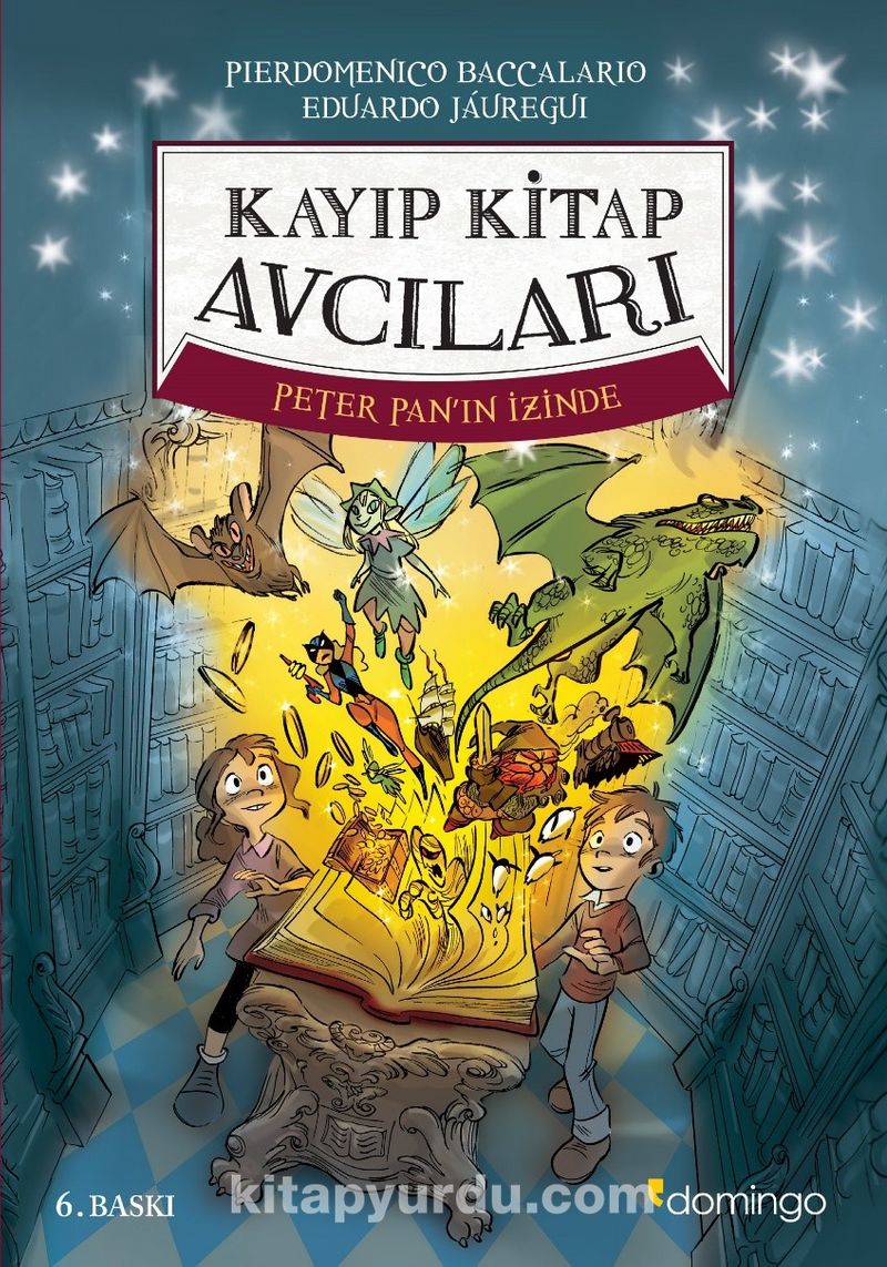 Kayıp Kitap Avcıları 1 Peter Pan’ın İzinde (Karton Kapak)