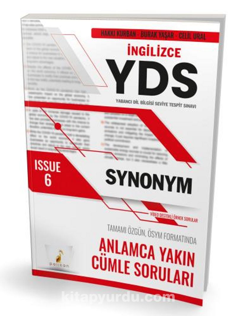 YDS İngilizce Synonym Issue 6