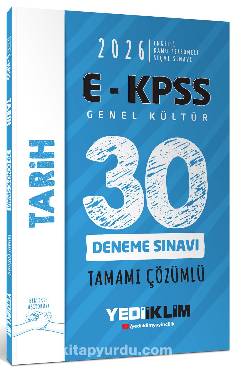 2026 E-KPSS Tüm Adaylar İçin Genel Kültür Tarih Tamamı Çözümlü 30 Deneme Sınavı
