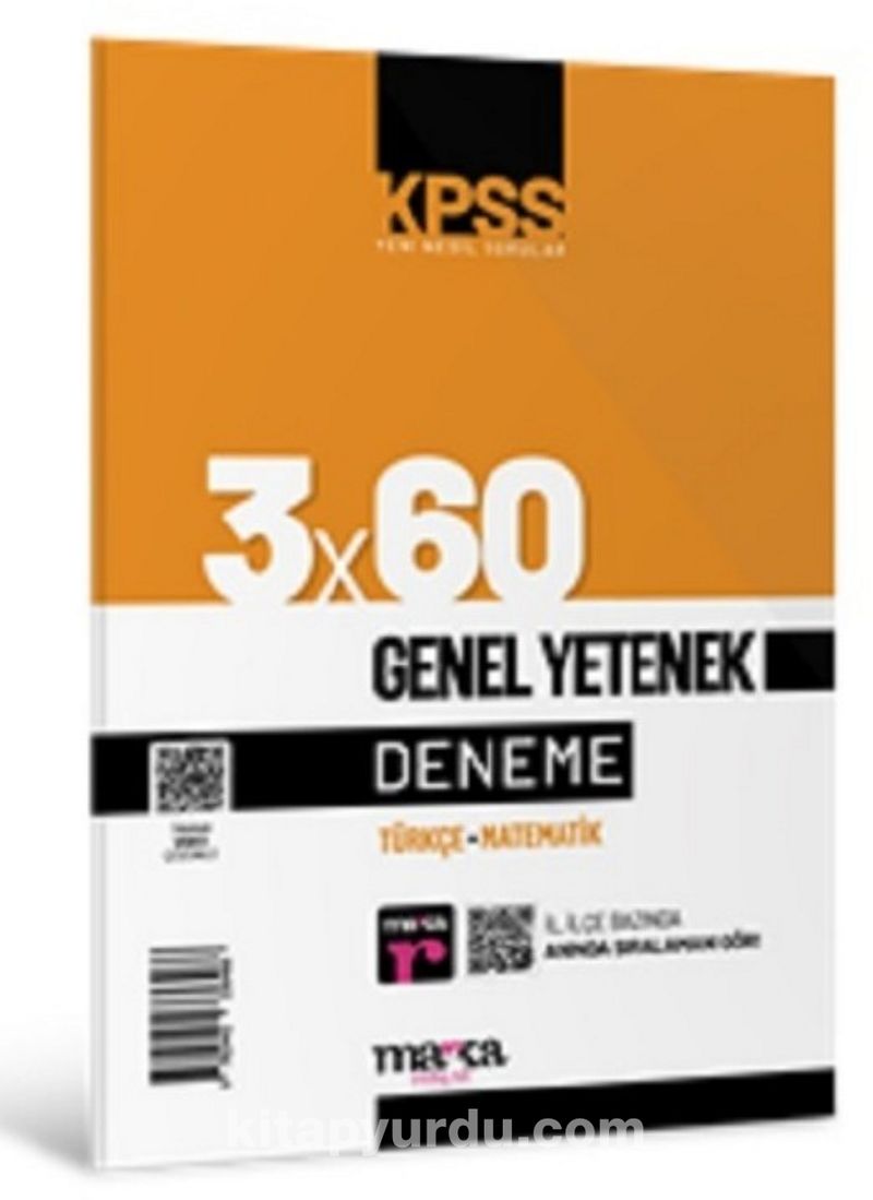 2025 KPSS Genel Yetenek 3x60 Deneme Sınavı
