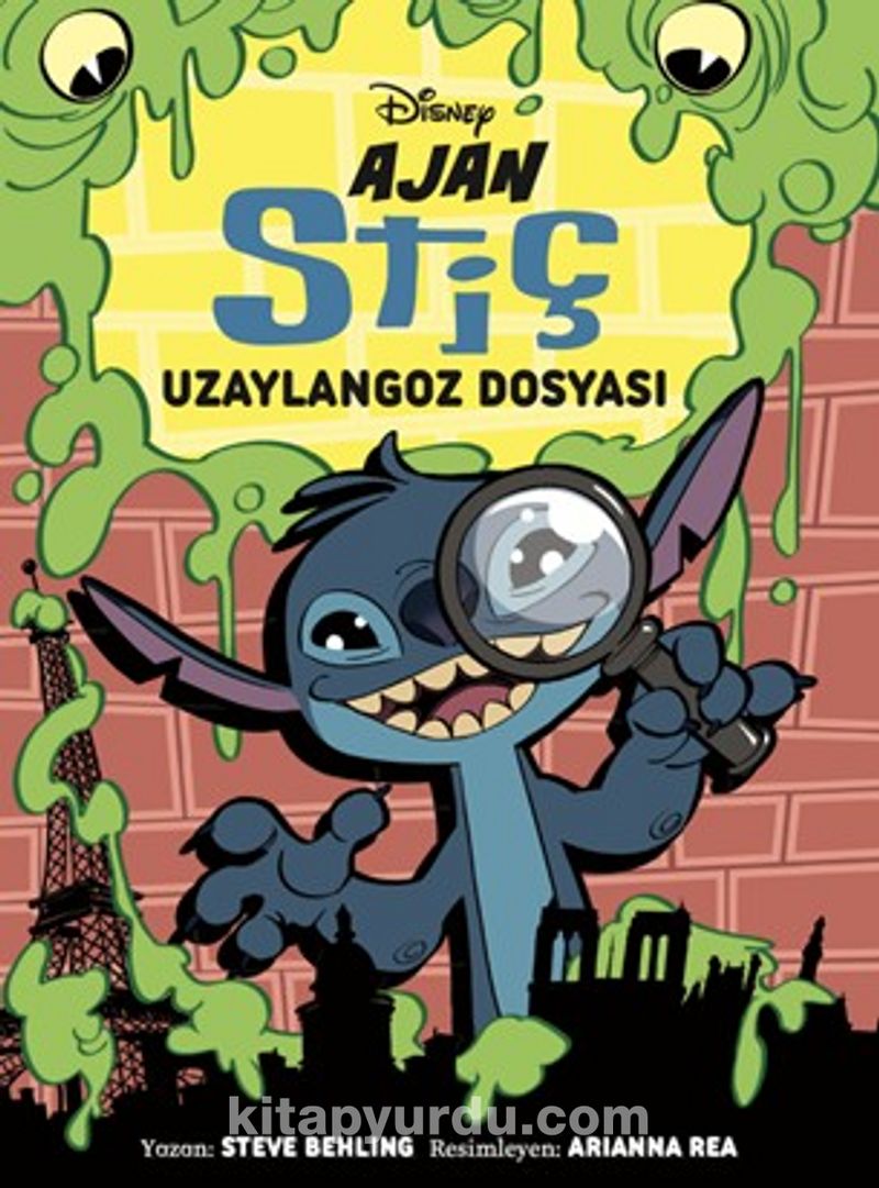 Disney Ajan Stiç - Uzaylangoz Dosyası (Renkli Baskı)