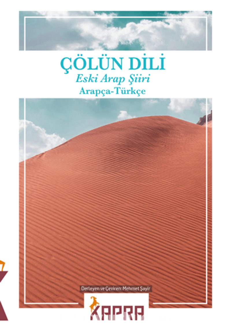Çölün Dili Eski Arap Şiiri  Arapça - Türkçe
