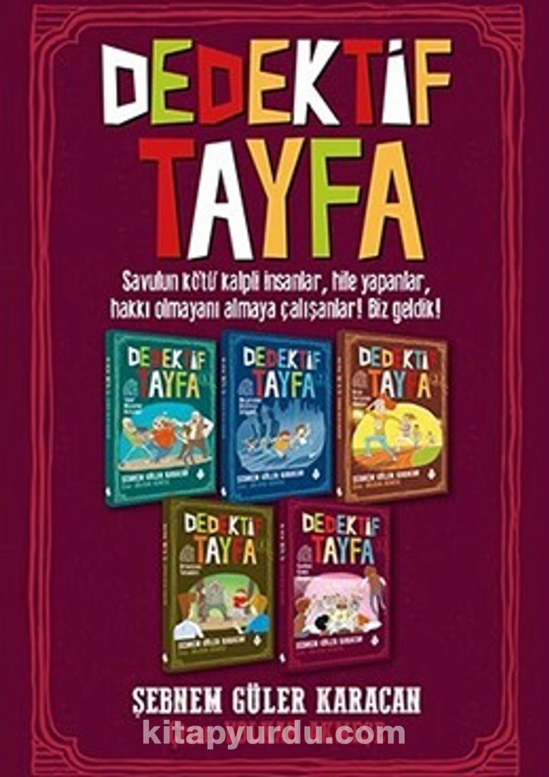 Dedektif Tayfa Seti (5 Kitap Takım)