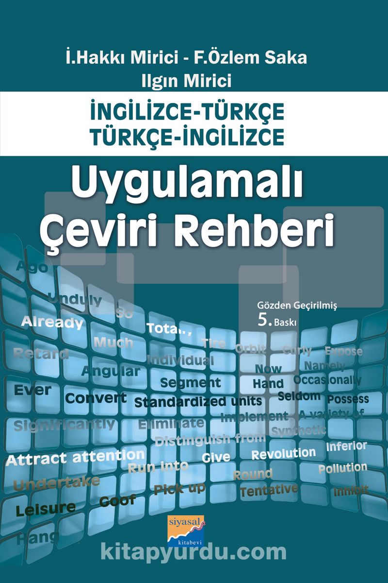 Uygulamalı Çeviri Rehberi / İngilizce-Türkçe Türkçe-İngilizce