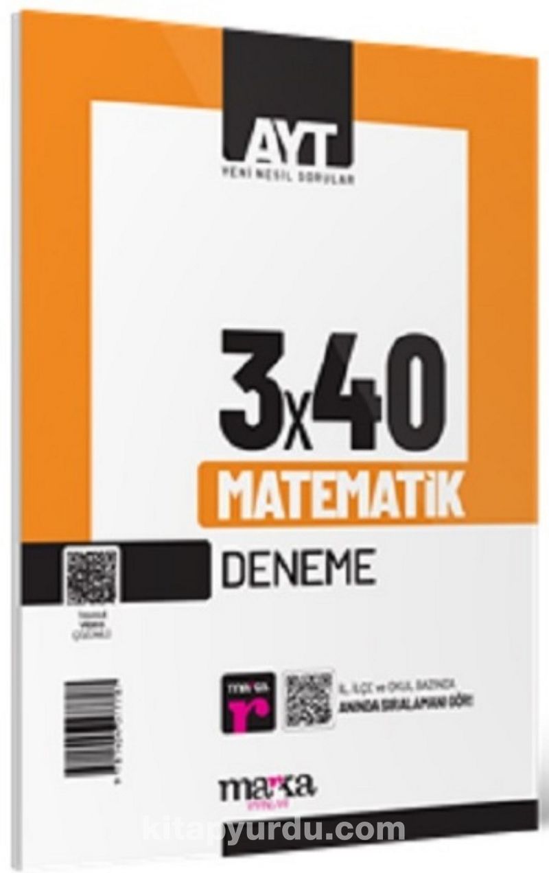 2025 AYT Matematik 3x40 Deneme