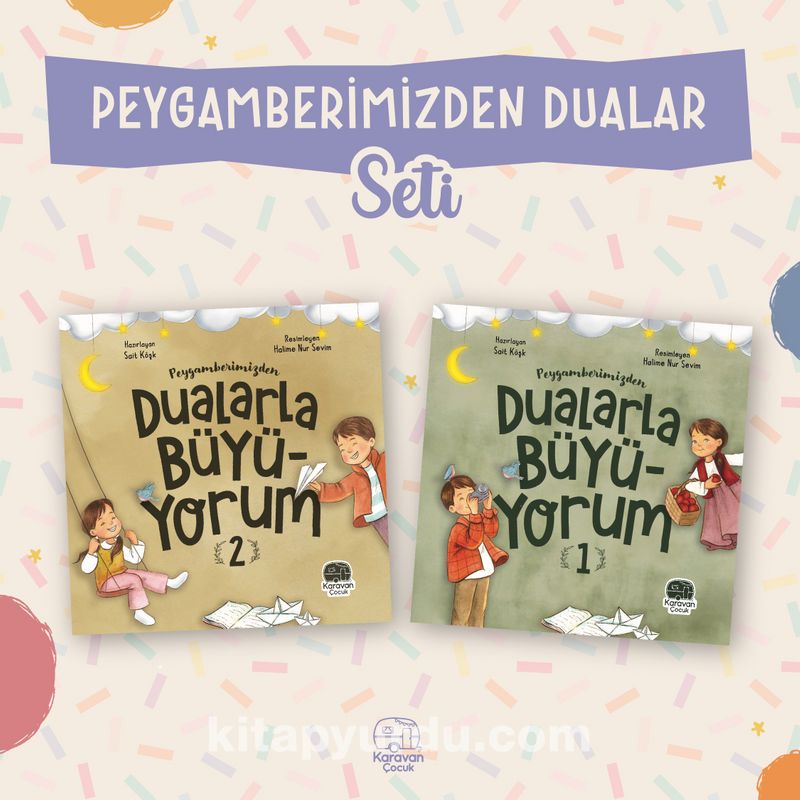 Peygamberimizden Dualar Seti (İki Kitap)