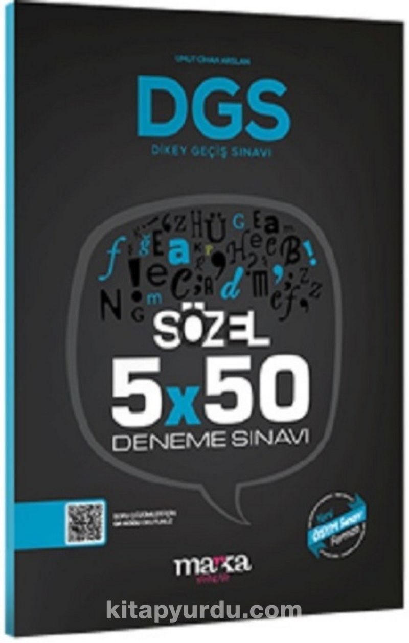 2025 DGS Sözel 5x50 Deneme Sınavı Tamamı PDF Çözümlü Açıklanan Yeni Müfredat