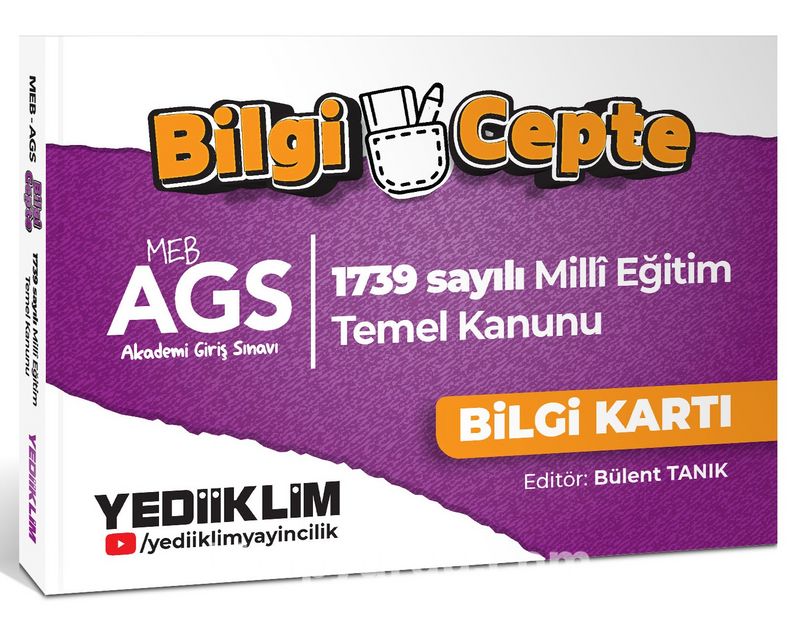 2026 MEB AGS Bilgi Cepte 1739 Sayılı Milli Eğitim Temel Kanunu Bilgi Kartı (Soru-Cevap)