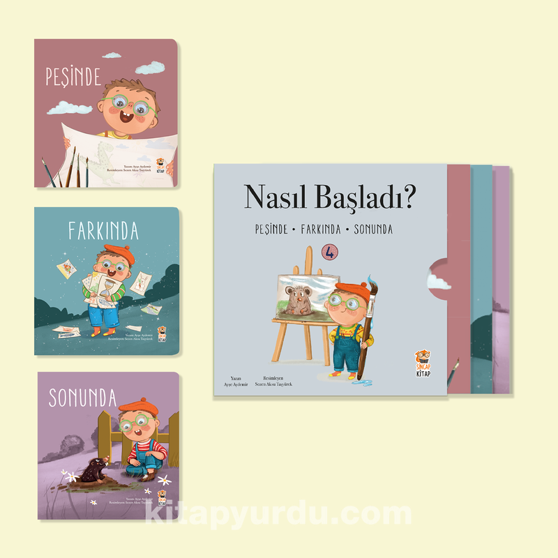 Nasıl Başladı? - Her Şey Seninle Başladı 4. Set (3 Kitap)
