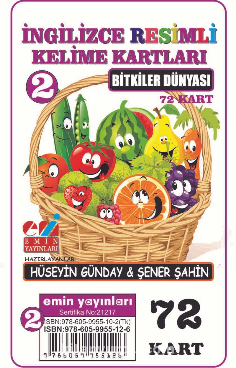 İngilizce Resimli Kelime Kartları 2 / Bitkiler Dünyası