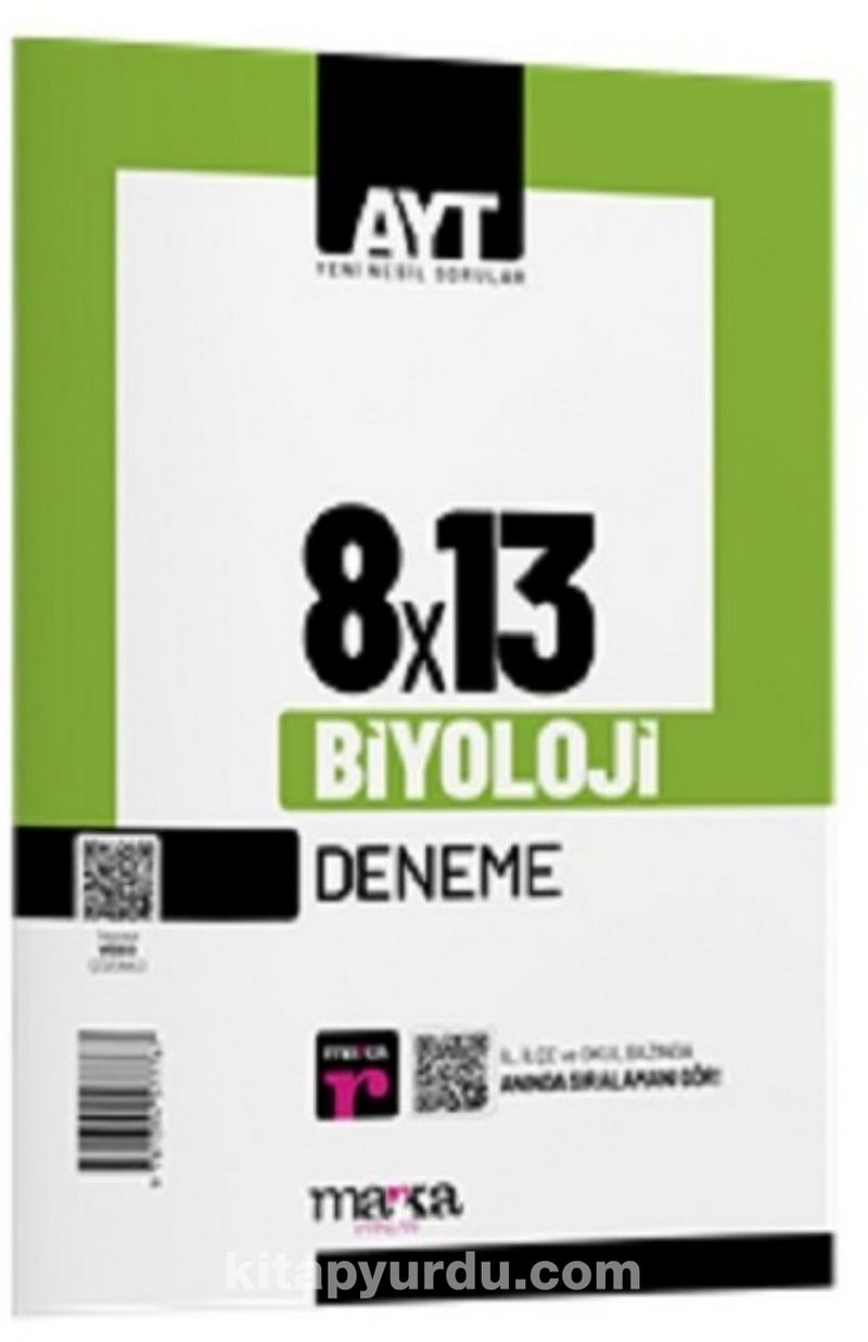 2025 AYT Biyoloji 8 Deneme Tamamı Video Çözümlü