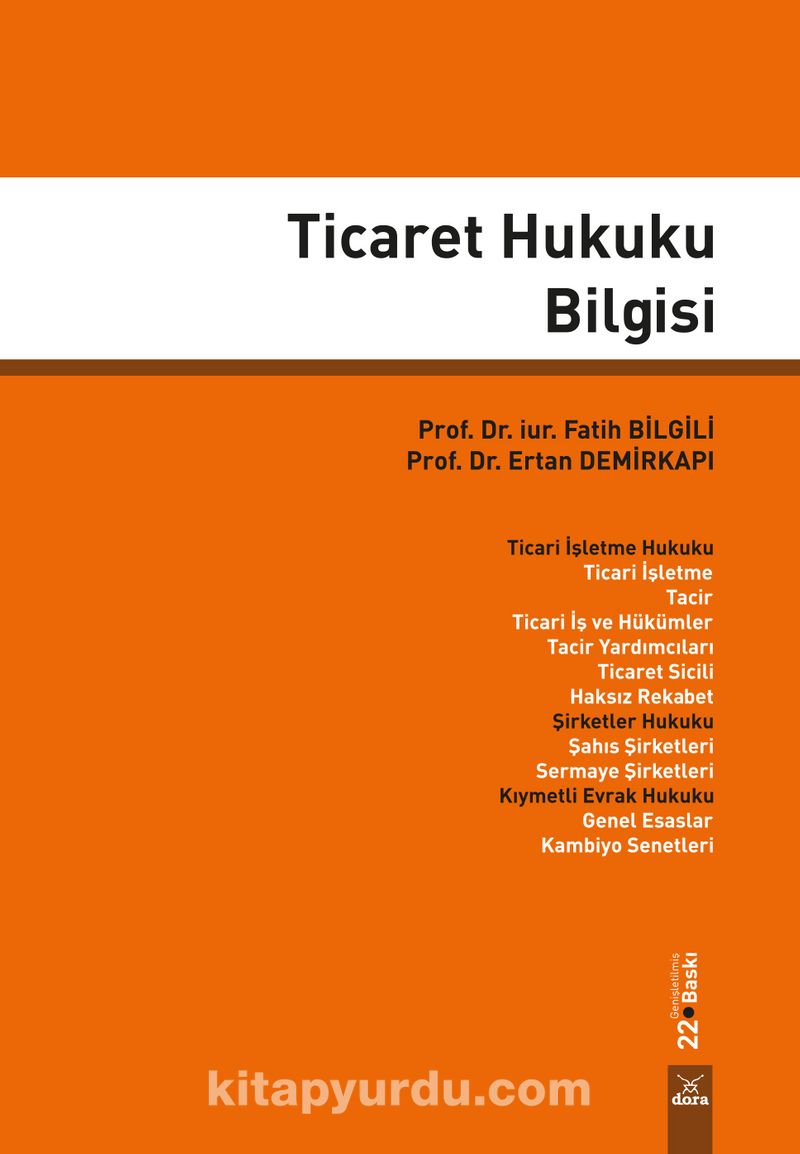 Ticaret Hukuku Bilgisi