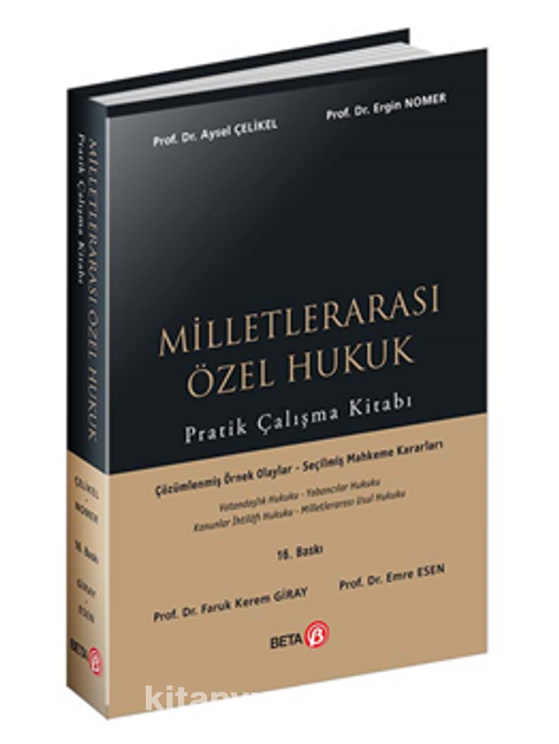 Milletlerarası Özel Hukuk Pratik Çalışma Kitabı