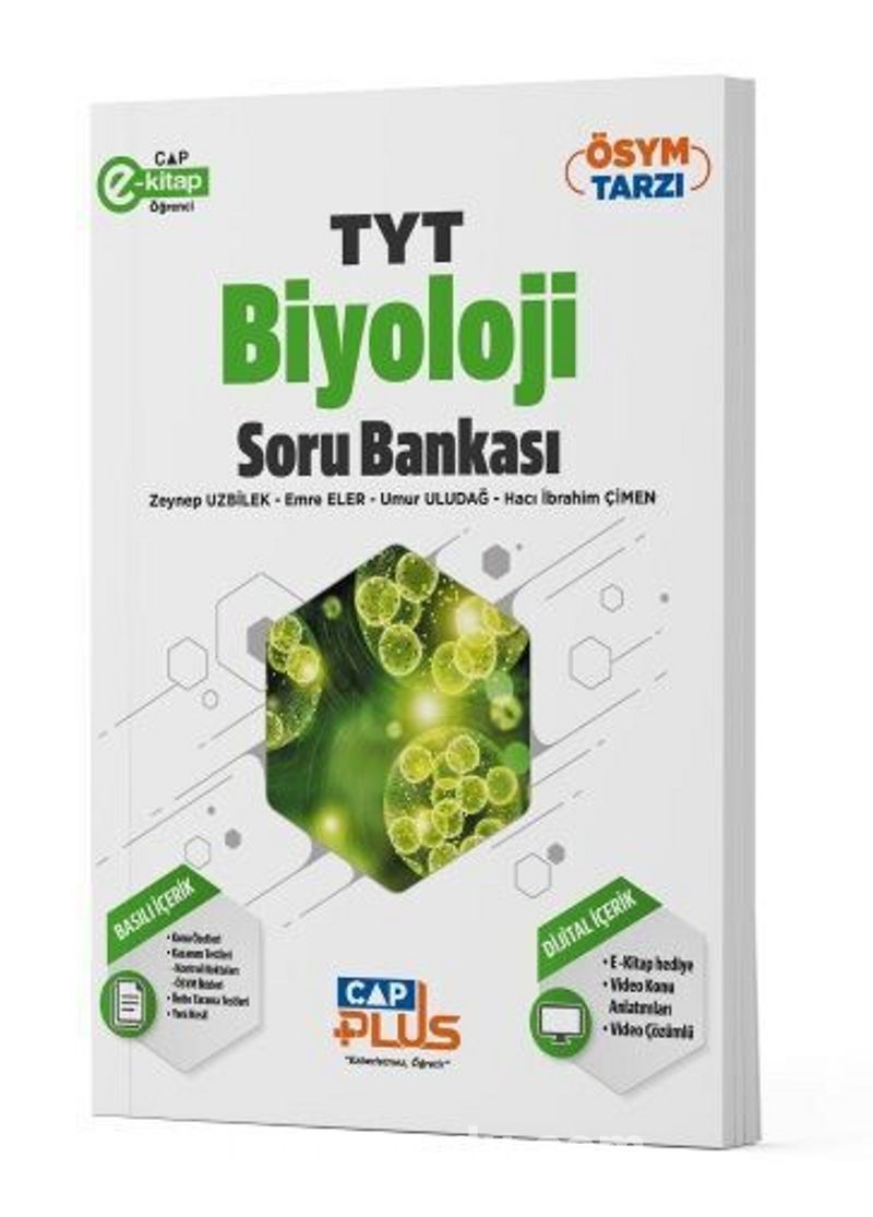 TYT Biyoloji Plus Serisi Soru Bankası