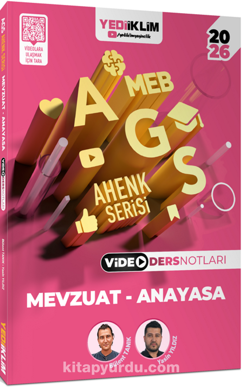 2026 MEB AGS Ahenk Serisi Mevzuat - Anayasa Video Ders Notları