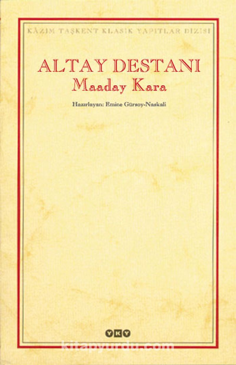 Altay Destanı Maaday Kara