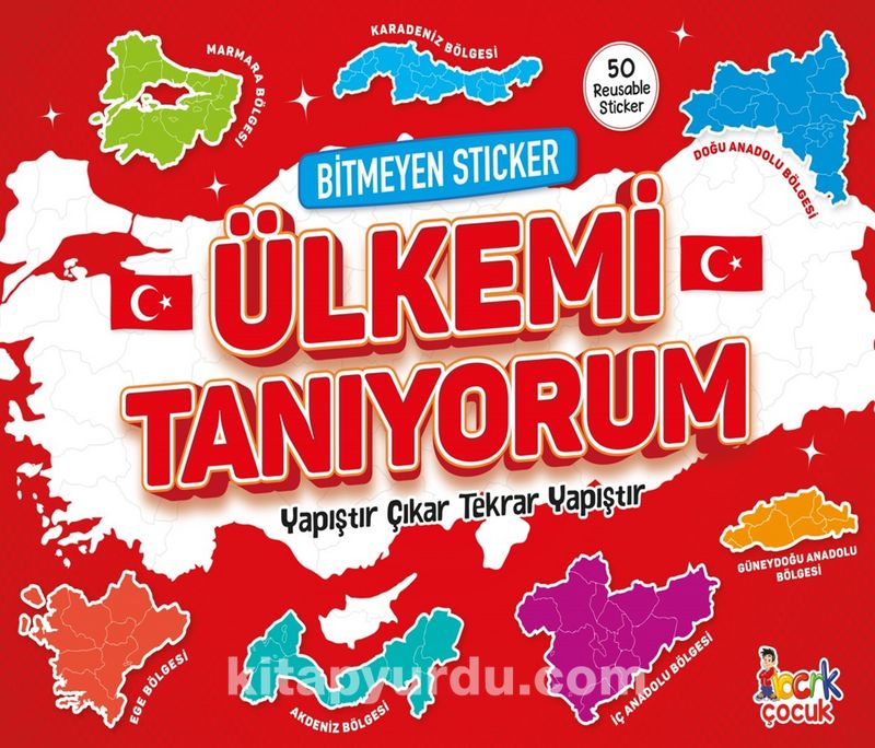Bitmeyen Sticker / Ülkemi Tanıyorum